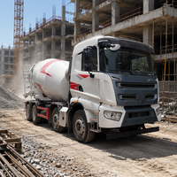 Camion malaxeur à béton SY310C 6W de 10 m³ à capacité mixte, conduite à gauche