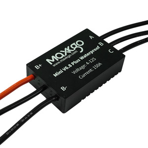 Contrôleur de vitesse électronique (ESC) Maxkgo IP68 étanche et durable, Mini FSESC6.8 Plus 150A pour Efoil, Ejet Boat, <span class=keywords><strong>Esurf</strong></span>, utilisation en extérieur - Product Image 5