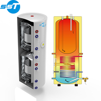 Réservoir de pompe à chaleur de fabrication professionnelle SST réservoir de pompe à chaleur co2 durable de haute qualité 200l