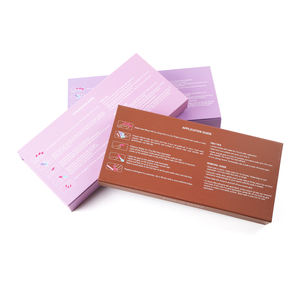 Caja de papel de envío de clavos a presión vacía personalizada al por mayor con ventana materiales reciclados Manejo de Impresión de bronceado portátil - Product Image 4