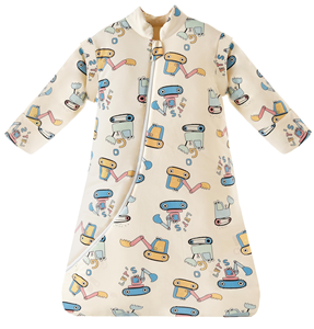 ถุงนอนผ้าฝ้าย 3.5tog สำหรับเด็ก 0-12 เดือน พร้อมแขนเสื้อที่ถอดออกได้ - Product Image 5