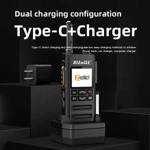 Zello BQ-268 Talkie-walkie professionnel POC Android 4G avec carte SIM, longue portée 100 milles, radio portable avec connexion réseau Wi-Fi - Product Image 2