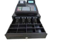 LongFly pos ECR mesin kasir lama, mesin kasir murah dengan 64 tombol tampilan LED POS untuk bisnis kecil
