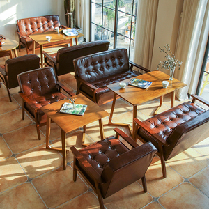 Canapé de banquette moderne pour café commercial, mobilier d'hôtel, table et chaise pour restaurant, fauteuil <span class=keywords><strong>club</strong></span> de style mid-century - Product Image 6