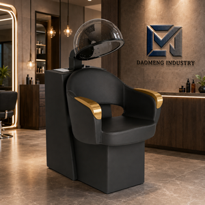 Luxury Modern Beauty Salon Barber Shop High Quality Synthetic Leather Adjustable Eco-Friendly Professional Hair Dryer <b>Chair</b> - Product Image 1