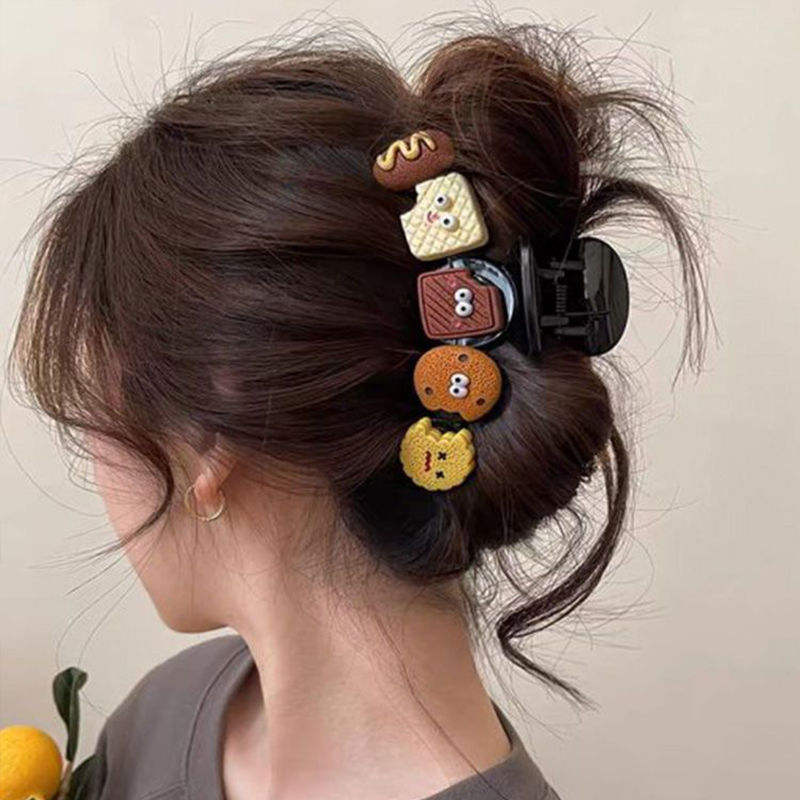 6 pinzas para galletas de fideos brillantes 105cm