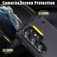 Housse de téléphone personnalisable à 360 rotations pour Samsung S23 Ultra housse de téléphone pour Samsung S23 Ultra avec support