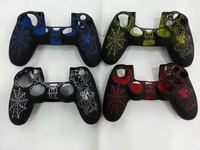 Housse de protection antidérapante en silicone P4 pour contrôleur Sony Playstation 4 Housse en silicone fournie en usine