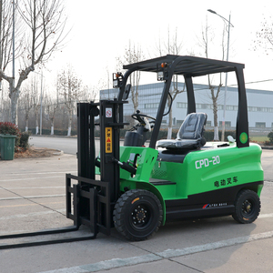 Forklift Elektrik Mini Portabel Hidrolik Pallet 1.5 Ton 2 Ton 3 Ton 3.5 Ton 4 Ton Buatan Pabrik Cina dengan Lampiran - Product Image 1