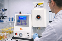 Photomètre à flamme numérique automatique de laboratoire AELAB série AE-FP avec écran LCD, résolution PPM pour l'analyse des solutions de K, Na, Li, Ca, Ba