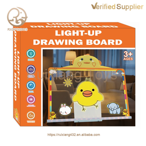 Tableau de Messages DIY Effaçable à Rétroéclairage LED Fluorescent Transparent 2026, Tableau de Messages en Acrylique en Gros, Tableau de <span class=keywords><strong>Dessin</strong></span> pour Enfants - Product Image 2