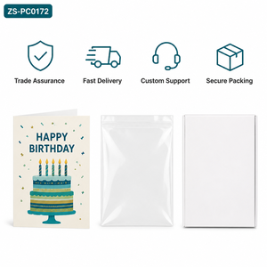 Carte de vœux d'anniversaire personnalisée en 3D avec animaux, carte en papier faite à la main pour les enfants, cadeau pour fête d'enfants - Product Image 6