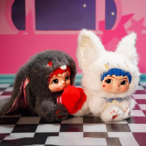 WAKUKU2 Generation Wow Kuku Fox Rabbit Trendy Play Doll Jewelry avec Frozen pour Trick Treat Diary Plush Series Blind Box - Product Image 2