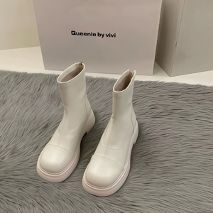 Plataforma de Diseño de Lujo para <span class=keywords><strong>Botas</strong></span> de Mujer, Novedades Otoño 2025, Estilo Coreano, Botines Impermeables Antideslizantes, Estilizadores - Product Image 3