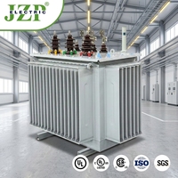 Transformateur immergé dans l'huile triphasé à enroulement en cuivre JZP IEC60076 1250 kVA 10/0,4 kV pour réseaux électriques industriels
