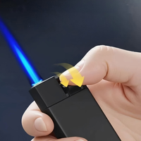 Nouveau Briquet Jetable 2026 Coupe-Vent en Métal Anti-Explosion Rechargeable Créatif avec Logo Personnalisé Vente en Gros