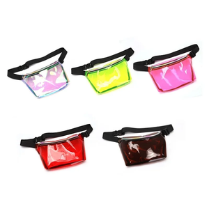 Riñonera Holográfica Transparente, Bolsa de Cintura Holográfica para Viaje, Bolsa de Cintura para Mujer, Bolsa para Teléfono y Dinero - Product Image 1