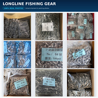 Clip de pêche en acier inoxydable 304 pour ligne de branche, clip de pêche au thon pour palangre, connecteur de montage de ligne principale robuste de qualité marine