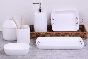 שרף nordic מט אביזרי אמבטיה סט מתקן - Product Image 5