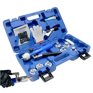 CT-300A Hydraulic Tubing Expander Tool Compact Bender Kit Complete Sewage/Flare Kit for Tube and Copper Pipe Bending