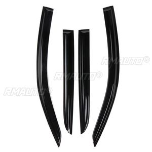 Nuevo Juego de 4 Visores Laterales para Ventanas de Auto, Color Negro, Protección Contra Lluvia, para TOYOTA C-HR CHR 2017-2020 - Product Image 2