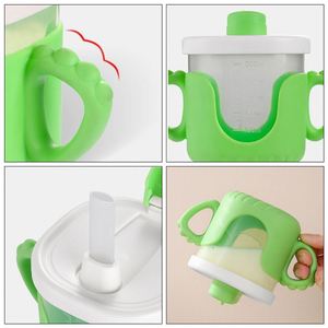 แก้วหลอดดูดเด็ก ลายการ์ตูนน่ารัก ปี 2026  วัสดุเกรดอาหาร สำหรับเด็ก ใช้ในบ้าน - Product Image 4