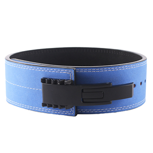 Ceinture de musculation <span class=keywords><strong>10</strong></span> cm de large en microfibre avec boucle à levier réglable pour la musculation et l'entraînement en salle de sport - Product Image 1