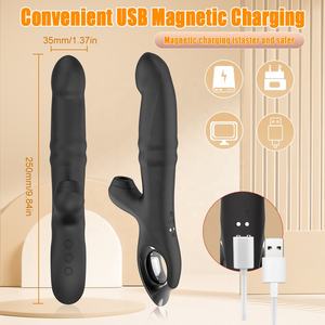 Gute Qualität <span class=keywords><strong>2</strong></span> In 1 Klitoris saugen Vibrator G-Punkt Vibratoren Sexspielzeug für Frauen Swing <span class=keywords><strong>Dildo</strong></span> Vibrator Sexspielzeug für Frauen - Product Image 5