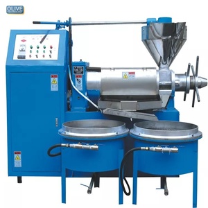 Presse à huile à froid manuelle en acier de grande capacité pour sésame, usage domestique - Product Image 1
