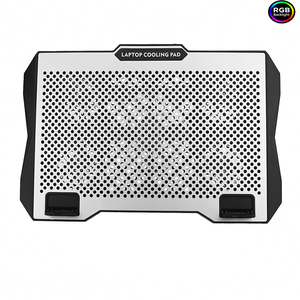 Base di Raffreddamento per Laptop da Gaming con Potenti Ventole, Illuminazione RGB e Supporto per Telefono per Laptop da 12-19 Pollici - Product Image 6