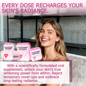 Suplemen Pencerah Kulit 7-Hari <span class=keywords><strong>Glutathione</strong></span> Oral Dissolvable Strip Hasil Pemutih Terlihat Anti-Kerut Penyerapan Merata - Product Image 5