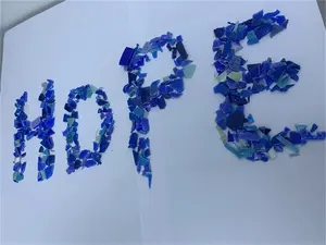 Prix compétitif Granules HDPE particules de plastique HDPE rebroyé vente en gros d'usine