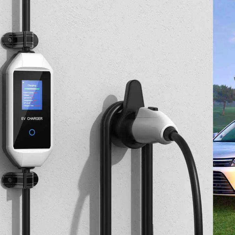 DIBOEV China Factory Type 2 7KW EV Car Charger Home Use Travel 32A 16A Portable EV Charging Station