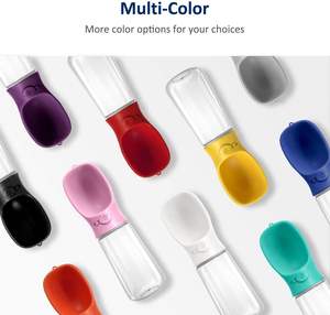 Botella de Agua de Viaje para Perros, Popular en 2025, de 14/18/22 oz, de Acero Inoxidable Aislado, con Recipiente de Almacenamiento y Tapa con Diseño de Huella - Product Image 5