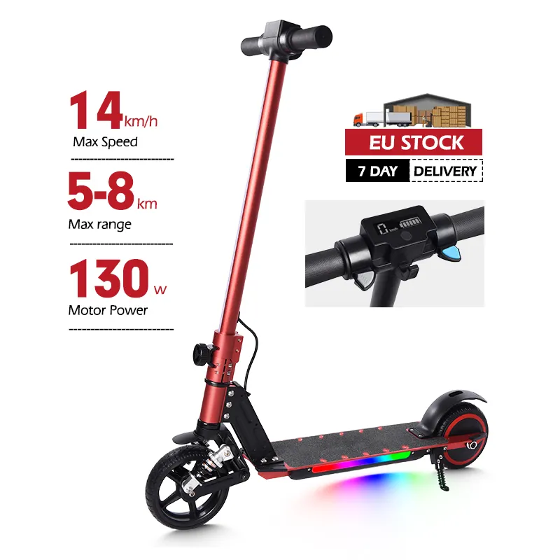 MK028 Atacado Eu US European Warehouse Scooters Foot Kick Scooters Com Suspensão Traseira Frontal Para Crianças