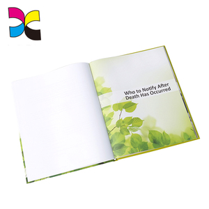Elegante de impresión offset personalizado restaurante firma de boda al por mayor <span class=keywords><strong>los</strong></span> libros - Product Image 6