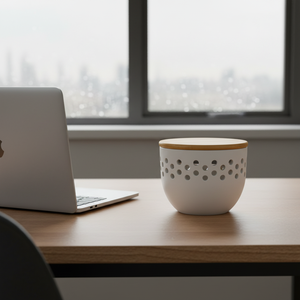 Déshumidificateur portable au chlorure de calcium avec bol décoratif, absorbeur d'humidité pour fenêtres, anti-humidité, marque ILOVE <span class=keywords><strong>NUMBERONE</strong></span> - Product Image 4