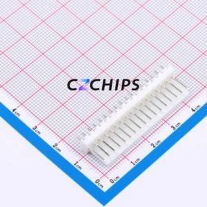 HC-2510-17A-05 Wire-to-Board Pin Header Through hole Component (THT),P=2.54mm Connector 1x17P 2.54mm Through Hole 17P - Product Image 1