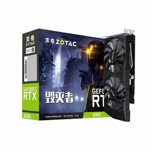การ์ดจอ NEW <span class=keywords><strong>ZOTAC</strong></span> GeForce RTX <span class=keywords><strong>3060</strong></span> Destroyer GE HB <span class=keywords><strong>12GB</strong></span> GDDR6 192-Bit พร้อมพัดลมระบายความร้อนสำหรับเวิร์กสเตชัน มีสินค้าในสต็อก - Product Image 2