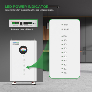 51.2v <span class=keywords><strong>48v</strong></span> 300ah 15kw Batteries au lithium-ion 15kwh Batterie au lithium <span class=keywords><strong>48v</strong></span> 5kw 10kw 20kw pour batterie de stockage d'énergie solaire domestique - Product Image 4