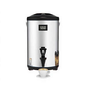 Distributeur de boissons chaudes/froides en acier inoxydable RRR 304 pour 50 personnes, café, thé, lait et cacao, 4 pièces - Product Image 3