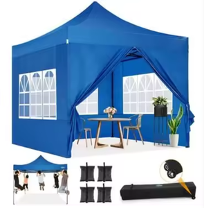 Tenda per Eventi Sportivi Pieghevole per Esterni 3x3m-3x6m con Pareti Laterali, Gazebo Pop-up Resistente - Product Image 4