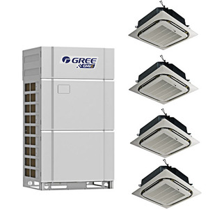 Climatiseurs Centraux VRF/VRV OEM 8hp-32hp, Pompe à Chaleur/Refroidissement R32/R410a, Climatiseur Commercial Multi-Zones GREE - Product Image 3