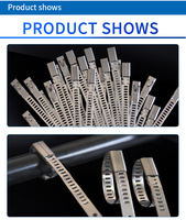 Nouvelles attaches-câbles en acier inoxydable autobloquantes, sangles métalliques multi-usages, attaches-câbles, attaches de câbles, organisateur de matériel