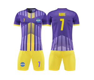 <span class=keywords><strong>Divisa</strong></span> da <span class=keywords><strong>Calcio</strong></span> <span class=keywords><strong>Bianca</strong></span> e Blu per Sublimazione, Traspirante e ad Asciugatura Rapida, per Squadre Sportive - Product Image 3