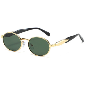 <b>Round</b> Metal <b>Frame</b> <b>Sunglasses</b> UV400 Fashion Women Sun Protection Adult - Product Image 4