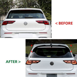 Accessori Auto Forgex Speed, Spoiler Posteriore per Tetto, Spoiler per Bagagliaio, Kit Carrozzeria per <span class=keywords><strong>Volkswagen</strong></span> <span class=keywords><strong>Golf</strong></span> Mk8 GTI R <span class=keywords><strong>2020</strong></span>+ - Product Image 2
