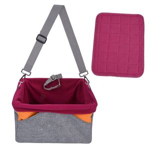 Siège auto pour chien BSCI Factory, siège rehausseur portable pour animaux de compagnie, siège auto de voyage pour chiens et chats, siège rehausseur imperméable pour animaux de compagnie - Product Image 2