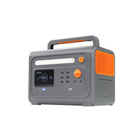 Alimentation portable LiFePO4 MPPT F0801 pour extérieur, 800W 512Wh, grande capacité, camping et stockage d'énergie intérieur