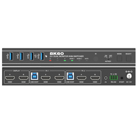 Commutateur KVM HDMI 8K 2 moniteurs 2 ordinateurs Support double moniteur 8K 60Hz 4K 120
